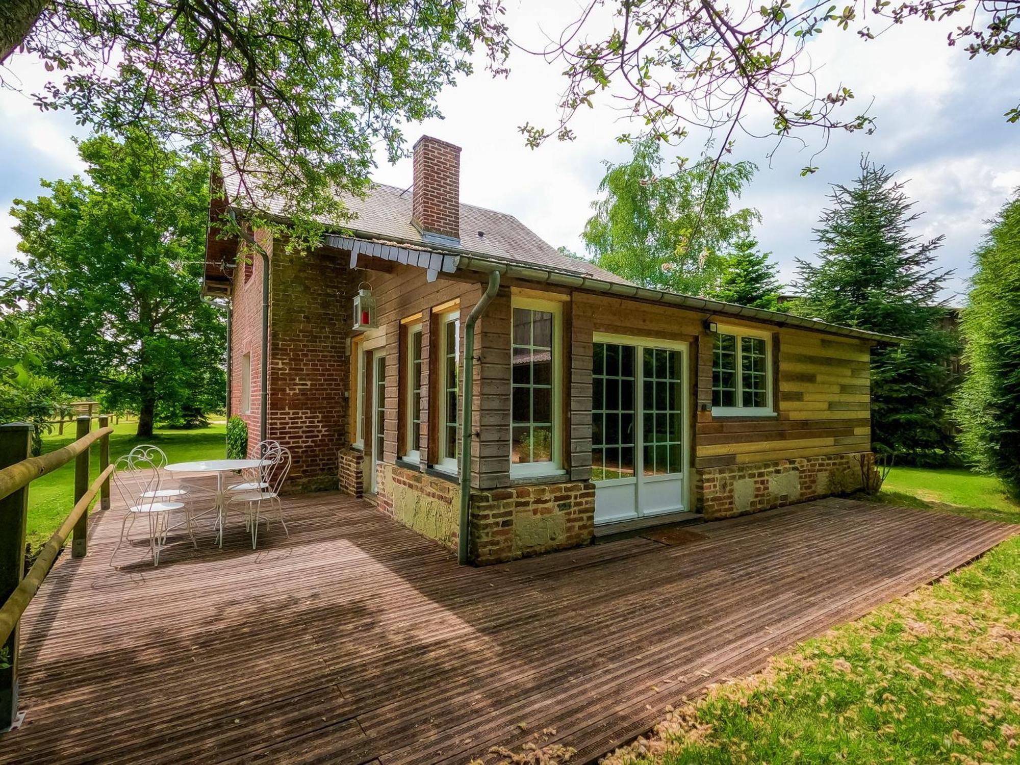 La Maison De L'Etang Manerbe Buitenkant foto